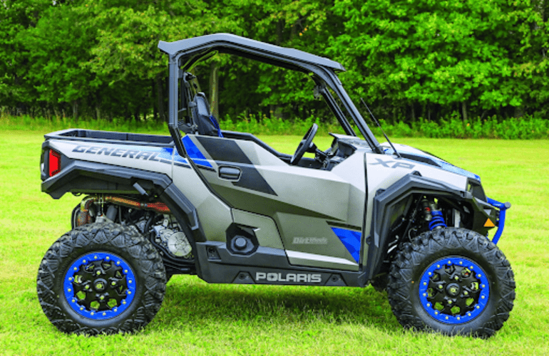 Haul Like a Pro With These Polaris General Rear Bed Size and Top Bed Accessories